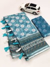 MG 293 Plain Linen Digital Printed Daily Wear Sarees Wholesale Shop In Surat